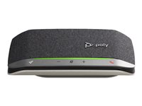 Poly Sync 20 - Smart højttalertelefon - Bluetooth - kablet, trådløs - USB-C - sort - Zoom Certified 7F0J7AA