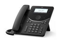 Cisco Desk Phone 9841 - VoIP-telefon - med Trusted Platform Module (TPM) 2.0 med opkalds-ID/opkald venter - SIP, RTCP, RTP, SRTP, SDP - 4 linier - carbon-sort DP-9841-K9=