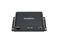Belkin - KVM / audio forlænger - sender - HDMI, DisplayPort - over fiberoptik - USB - 6 porte - op til 300 m - TAA-kompatibel F1DN-KVM-EXTFI