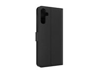 iFrogz Defence - Flipomslag til mobiltelefon - føles som læder - sort - for Samsung Galaxy A13, A13 5G 302009279