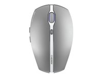 CHERRY GENTIX BT - Mus - optisk - 7 knapper - trådløs - Bluetooth 4.0 - matteret sølv JW-7500-20