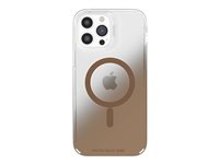 Gear4 Milan Snap - Bagsidecover til mobiltelefon - med MagSafe - MagSafe-kompatibilitet - D3O Crystalex - guld - for Apple iPhone 13 Pro Max 702008223