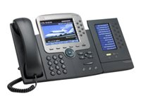 Cisco Unified IP Phone Expansion Module 7916 - Modul til forøgelse af taster for VoIP-telefon - mørkegrå - for Unified IP Phone 7962G, 7965G, 7975G CP-7916=