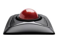 Kensington Expert Mouse Wireless Trackball - Styrebold - højre- og venstrehåndet - optisk - 4 knapper - trådløs - 2.4 GHz, Bluetooth 5.0 LE - Bluetooth USB adapter - sort K72359WW