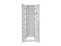APC NetShelter SX Cabinet with Sides - Rack kabinet - hvid - 45U - TAA-kompatibel AR3355W