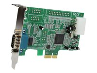 StarTech.com 1 Port Low Profile Native RS232 PCI Express Serial Card with 16550 UART (PEX1S553LP) - Seriel adapter - PCIe lavprofil - RS-232 PEX1S553LP