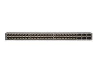 Cisco Nexus 31108PC-V - Switch - L3 - Administreret - 48 x SFP+ + 6 x QSFP+ - front til ryg-luftstrøm - monterbar på stativ N3K-C31108PC-V