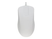 Active Key Medical medium - Mus - hospital - vaskbar - højre- og venstrehåndet - laser - 2 knapper - kabling - USB - hvid AK-PMH1OS-US-W