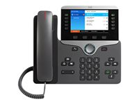 Cisco IP Phone 8841 - VoIP-telefon - SIP, RTCP, RTP, SRTP, SDP - 5 linier CP-8841-K9=