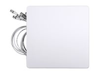Cisco Meraki Wide Patch - Antenne - 7 dBi (til 2,4 GHz), 6,3 dBi (til 5 GHz) - retnings - Til montering på væg, stangmontering, indendørs - for Cisco Meraki MR42E MA-ANT-3-E5