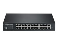 Zyxel GS1915 Series GS1915-24E - Switch - NebulaFLEX-kompatibel - smart - 24 x 10/100/1000 - desktop, væg-monterbar GS1915-24E-EU0101F