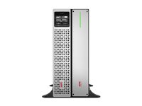 APC Smart-UPS On-Line 1000VA - UPS (rackversion) (høj densitet) - AC 220/230 V - 900 Watt - 1000 VA - Litiumion - output-stikforbindelser: 8 - 4U - 1.83 m ledning - sort, sølv SRTL1000RM4UXLI-NC
