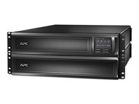 APC Smart-UPS X 2200 Rack/Tower LCD - UPS (stativ-monterbar / ekstern) - AC 230 V - 1980 Watt - 2200 VA - Ethernet 10/100, RS-232, USB - output-stikforbindelser: 11 - 2U - sort - med APC UPS Network Management Card - for P/N: AR3003, AR3003SP, AR3006, AR3006SP, AR3103, AR3103SP, AR3106, AR3106SP, AR9300SP SMX2200R2HVNC