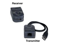 C2G USB 1.1 Over Cat5 Superbooster Extender Kit - USB-forlængerkabel - USB - over CAT 5 - op til 45.72 m - TAA-kompatibel 29341