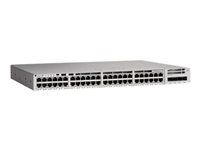 Cisco Catalyst 9200L - Network Essentials - switch - L3 - Administreret - 8 x 100/1000/2.5G/5G/10GBase-T + 16 x 10/100/1000 (PoE+) x 10 Gigabit SFP+ (uplink) - monterbar på stativ - PoE+ (740 W) C9200L-24PXG-4X-E