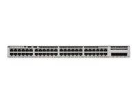 Cisco Catalyst 9200L - Network Essentials - switch - L3 - Administreret - 48 x 10/100/1000 (PoE+) + 4 x 10 Gigabit SFP+ - monterbar på stativ - PoE+ C9200L-48P-4X-E
