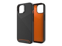 Gear4 Denali Snap - Bagsidecover til mobiltelefon - MagSafe-kompatibilitet - D3O - sort - for Apple iPhone 13 702008215