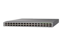 Cisco Nexus 9332C ACI Spine - Switch - 32 x 100 Gigabit QSFP28 / 40 Gigabit QSFP28 + 2 x 1 Gigabit / 10 Gigabit SFP+ - monterbar på stativ N9K-C9332C=