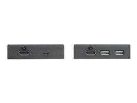 StarTech.com HDMI over CAT6 Extender with 4-port USB Hub - Remote HDMI over CAT5 or CAT6 - 165 ft (50m) - 1080p (ST121USBHD) - Video/audio/infrarød/USB-forlænger - over CAT 6 - op til 50 m ST121USBHD