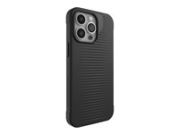 ZAGG Luxe - Bagsidecover til mobiltelefon - MagSafe-kompatibilitet - sort (klik) - for Apple iPhone 15 Pro Max 702312599