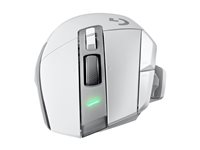 Logitech G G502 X LIGHTSPEED - Mus - optisk - 8 knapper - trådløs - 2.4 GHz - USB Logitech LIGHTSPEED-modtager - hvid 910-006190