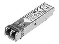 StarTech.com Cisco GLC-SX-MMD Compatible SFP Module, 1000BASE-SX, 1GbE Multimode Fiber MMF Optic Transceiver, 1GE Gigabit Ethernet SFP, LC 550m, 850nm, DDM, Cisco Firepower, ASR920, IE2000 - Lifetime Warranty (GLCSXMMDST) - SFP (mini-GBIC) transceiver modul (svarende til: Cisco GLC-SX-MMD) - 1GbE - 1000Base-SX - LC multimodus - op til 550 m - 850 nm GLCSXMMDST