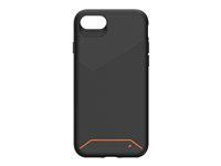 Gear4 Denali - Bagsidecover til mobiltelefon - D3O, genbrugt plastik - sort - for Apple iPhone 6, 6s, 7, 8, SE (2. generation), SE (3rd generation) 702009616