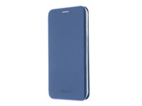 Insmat Exclusive - Bagsidecover til mobiltelefon - karton+papir+aluminiumsfolie, termoplastisk polyuretan (TPU), polyurethan - elektrisk blå - for Samsung Galaxy A35 650-3231