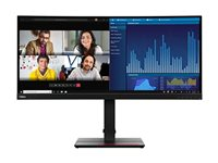 Lenovo ThinkVision P34w-20 - LED-skærm - kurvet - 34.14" 63F2RAT3EU