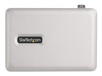 StarTech.com 7-Port USB-C Hub, 5x USB-A + 2x USB-C, Self-Powered w/ 65W Power Supply, USB 3.1 10Gbps Hub w/ BC1.2 Charging, Desktop/Laptop USB Hub with 3ft Locking USB-IF Certified Cable - USB Expansion Hub (10G5A2CS-USB-C-HUB) - Hub - 5 x USB 3.2 Gen 2 + 2 x USB-C 3.2 Gen 2 - desktop 10G5A2CS-USB-C-HUB