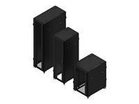 Eaton RA Series - Rack kabinet - 4-pæl - sort, RAL 9005 - 42U - 19" RAA42612PSB13U