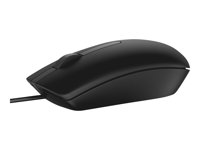 Dell MS116 - Mus - optisk - 2 knapper - kablet - USB - sort 570-AAIS