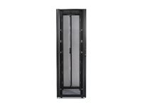 APC NetShelter SX Enclosure with Roof and Sides - Rack - sort - 42U - 19" - TAA-kompatibel AR3350