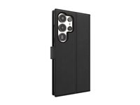 iFrogz Defence - Flipomslag til mobiltelefon - sort - for Samsung Galaxy S25 Ultra 302317856