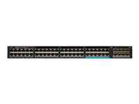 Cisco Catalyst 3650-48TS-L - Switch - Administreret - 48 x 10/100/1000 + 4 x SFP - desktop, monterbar på stativ WS-C3650-48TS-L