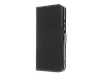 Insmat - Flipomslag til mobiltelefon - ægte læder, termoplastisk polyuretan (TPU), karton+papir+aluminiumsfolie, bomuldssyninger - for Xiaomi Redmi Note 11, Note 11S 650-3059