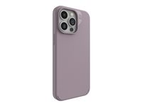 ZAGG Manhattan Snap - Bagsidecover til mobiltelefon - MagSafe-kompatibilitet - silicone - lavendelfarvet - for Apple iPhone 15 Pro Max 702312687