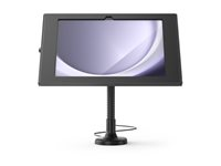 Compulocks Surface Pro 8-11 Apex Enclosure Flex Arm Mount - Stativ - extending flexible arm - for tablet - vipning - låsbar - metalramme - sort - for Microsoft Surface Pro 8, Pro 9 159B580APXB