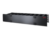 APC Cable Management - Kabeladministrationspakke for rack - sort - 2U - TAA-kompatibel - for P/N: SMTL1000RMI2UC, SMX1000C, SMX1500RM2UC, SMX1500RM2UCNC, SMX750C, SMX750CNC AR8603A