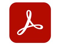 Adobe Acrobat Pro for enterprise - Subscription New - 1 navngivet bruger - akademisk - Value Incentive Plan - Niveau 1 (1-9) - Win, Mac - Multi European Languages 65271790BB01A12