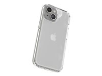 Zagg Crystal Palace - Bagsidecover til mobiltelefon - klar - for Apple iPhone 13, 14, 15 702312612
