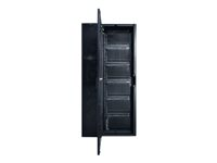 APC InRow SC System 1 50Hz 1PH, 1 NetShelter SX Rack 600mm, with Front and Rear Containment - Air-conditioning kølesystem - sort - 42U RACSC112E