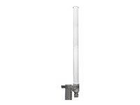 HPE Aruba ANT-2x2-5010 - Antennesæt - pælmonterbar - udendørs - 10 dBi - omni-directional - hvid (pakke med 2) - for HPE Aruba AP-584, AP-585, AP-587; AirMesh MSR4KP JW027A
