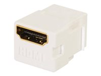 C2G Snap-In HDMI Keystone Insert Module - Modular indlæg - HDMI - hvid 81302