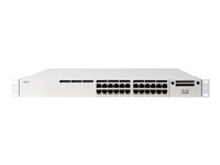 Cisco Meraki Cloud Managed MS390-24UX - Switch - L3 - Administreret - 24 x 100/1000/2.5G/5G/10GBase-T (UPOE) - monterbar på stativ - UPOE (560 W) MS390-24UX-HW