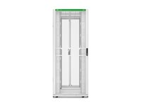 APC NetShelter SX Gen 2 - Rack kabinet - 1991 H x 800W x 1200D mm, med Sides - gulvstående - hvid - 42U - 19" AR3380W2