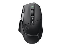 Logitech G G502 X LIGHTSPEED - Mus - optisk - 8 knapper - trådløs - 2.4 GHz - USB Logitech LIGHTSPEED-modtager - sort 910-006181
