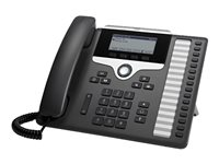 Cisco IP Phone 7861 - VoIP-telefon - SIP, SRTP - 16 linjer - brunsort - Genproduceret CP-7861-3PCC-K9=