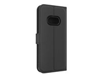 Zagg - Flipomslag til mobiltelefon - læder mønster - sort - for Nothing Phone (2a) 702314842