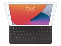 Apple Smart - Tastatur og folio-kasse - Apple Smart connector - AZERTY - fransk - for 10.2-inch iPad (7th generation, 8th generation, 9th generation); 10.5-inch iPad Air (3rd generation); 10.5-inch iPad Pro MX3L2F/A